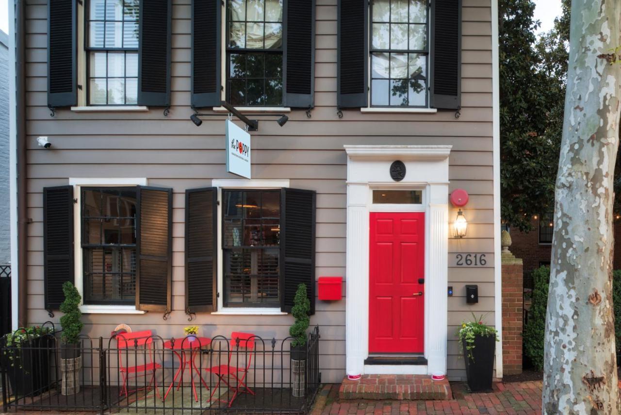 The Poppy Georgetown Guesthouse And Gardens Washington Exterior photo
